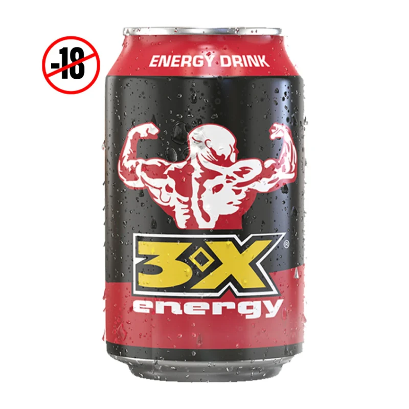 Energy drink 3X GM 500ML